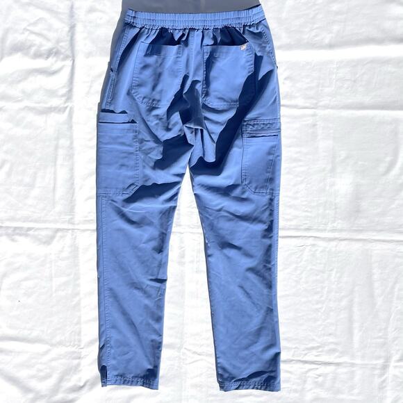 Figs Yola Skinny Scrub Pants Womens XS Ceil Blue - Picture 3 of 5